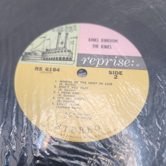 Kinks Kinkdom Vinyl Record 1965 - Picture 6 of 6